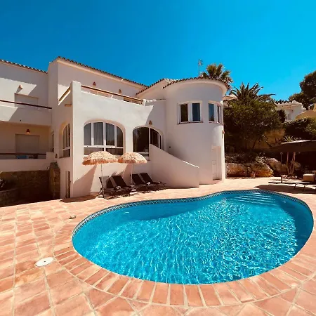 Вилла Ibiza Dream Denia, Seaview, Pool, Bbq, Airco, Wifi