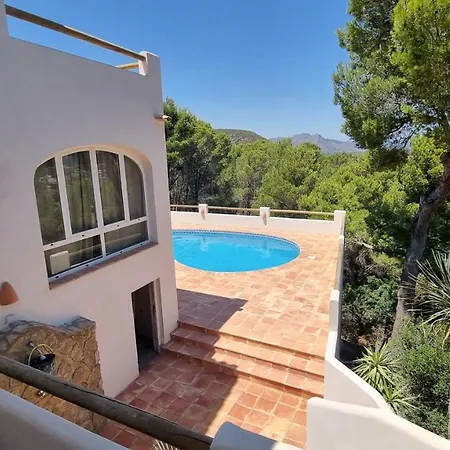 Вилла Ibiza Dream Denia, Seaview, Pool, Bbq, Airco, Wifi