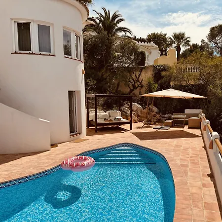 Вилла Ibiza Dream Denia, Seaview, Pool, Bbq, Airco, Wifi