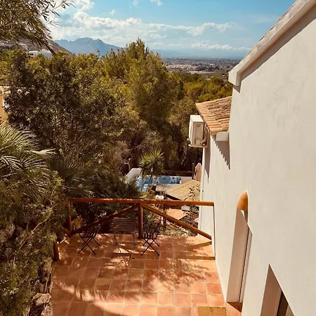 Вилла Ibiza Dream Denia, Seaview, Pool, Bbq, Airco, Wifi Дения